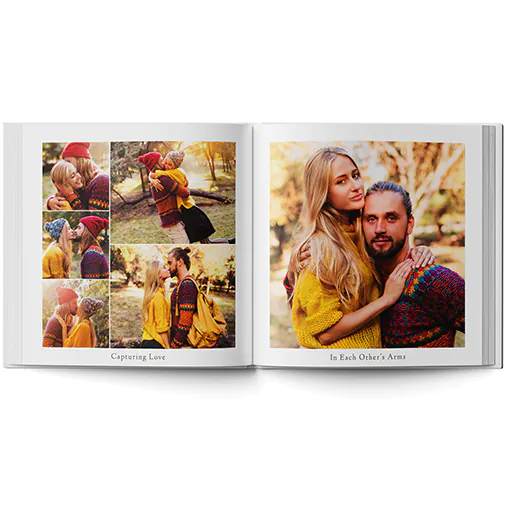 Álbum de Fotos de Amor Elegante