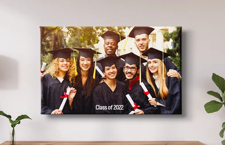 Impresiones en Lienzo Personalizadas por Printerpix|Impresión en lienzo de graduación|tamaños de impresión en lienzo|madre besando cariñosamente a su pequeño hijo en impresión en lienzo|pared de galería de impresiones en lienzo|Impresión en lienzo de una pareja disfrutando de sus vacaciones|||||